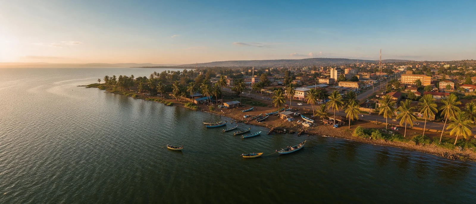 Kisumu evening skyline